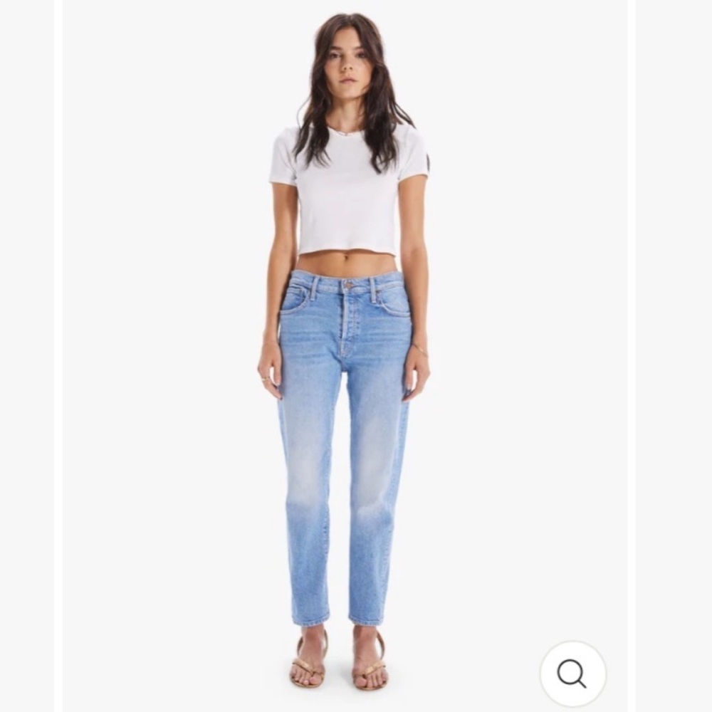 Mother The Scrapper Ankle Jeans